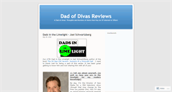 Desktop Screenshot of dadofdivasreviews.wordpress.com