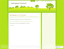 Tablet Screenshot of malsingmaps.wordpress.com