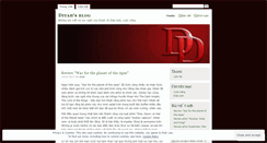 Desktop Screenshot of ditahblog.wordpress.com