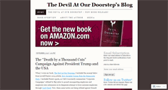 Desktop Screenshot of devilatmydoorstep.wordpress.com