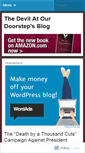 Mobile Screenshot of devilatmydoorstep.wordpress.com