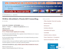Tablet Screenshot of congresocounseling2012.wordpress.com