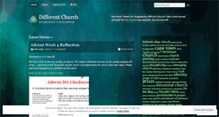 Desktop Screenshot of differentchurch.wordpress.com