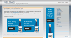 Desktop Screenshot of colinwalker.wordpress.com