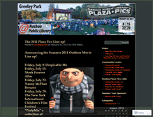 Tablet Screenshot of plazapics.wordpress.com