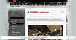 Desktop Screenshot of dmanburger.wordpress.com