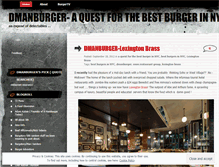 Tablet Screenshot of dmanburger.wordpress.com