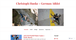Desktop Screenshot of chrishanke.wordpress.com