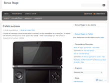 Tablet Screenshot of bonustage.wordpress.com