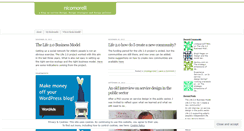 Desktop Screenshot of nicomorelli.wordpress.com