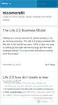 Mobile Screenshot of nicomorelli.wordpress.com