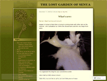 Tablet Screenshot of gardenofsenua.wordpress.com