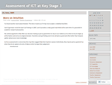 Tablet Screenshot of icttutor.wordpress.com