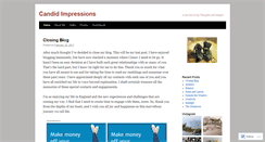 Desktop Screenshot of candidpresence.wordpress.com