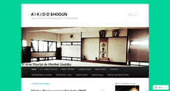 Desktop Screenshot of aikidoshogun.wordpress.com