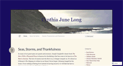 Desktop Screenshot of cynthiajunelong.wordpress.com