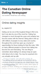 Mobile Screenshot of onlinedatingagora.wordpress.com