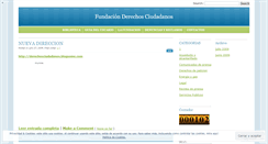 Desktop Screenshot of fdciudadanos.wordpress.com