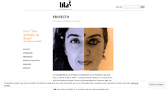 Desktop Screenshot of lilaproject.wordpress.com
