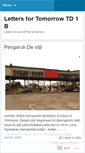 Mobile Screenshot of lettersfortomorrowtd1.wordpress.com