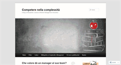 Desktop Screenshot of complessita.wordpress.com