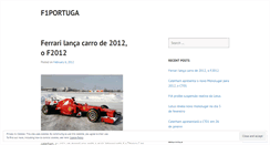 Desktop Screenshot of f1portuga.wordpress.com
