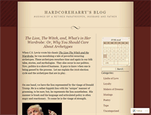 Tablet Screenshot of hardcoreharry.wordpress.com