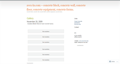 Desktop Screenshot of concreteavex.wordpress.com