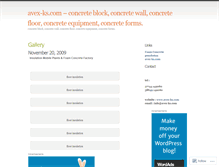 Tablet Screenshot of concreteavex.wordpress.com
