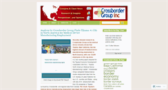 Desktop Screenshot of crossbordergroup.wordpress.com
