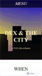 Mobile Screenshot of dexcity.wordpress.com