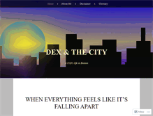 Tablet Screenshot of dexcity.wordpress.com