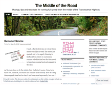 Tablet Screenshot of middleleveled.wordpress.com