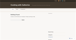Desktop Screenshot of cookingwithcatherine.wordpress.com