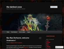 Tablet Screenshot of darkestzone.wordpress.com