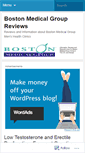 Mobile Screenshot of bostonmedicalgroup.wordpress.com