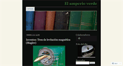 Desktop Screenshot of amperioverde.wordpress.com
