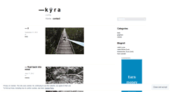 Desktop Screenshot of kyrazwick.wordpress.com