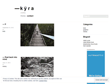 Tablet Screenshot of kyrazwick.wordpress.com