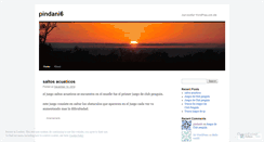 Desktop Screenshot of pindani6.wordpress.com
