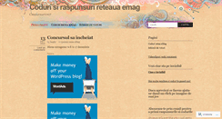 Desktop Screenshot of concursuri007.wordpress.com