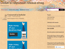 Tablet Screenshot of concursuri007.wordpress.com