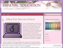 Tablet Screenshot of empathiceducation.wordpress.com