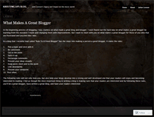Tablet Screenshot of kristyng18.wordpress.com