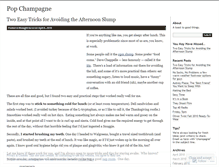 Tablet Screenshot of popchampagne.wordpress.com