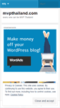 Mobile Screenshot of mvpthailand.wordpress.com