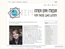 Tablet Screenshot of innerearmedia.wordpress.com