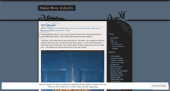 Desktop Screenshot of makemineeclectic.wordpress.com