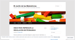 Desktop Screenshot of matedelicias.wordpress.com