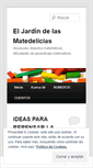 Mobile Screenshot of matedelicias.wordpress.com